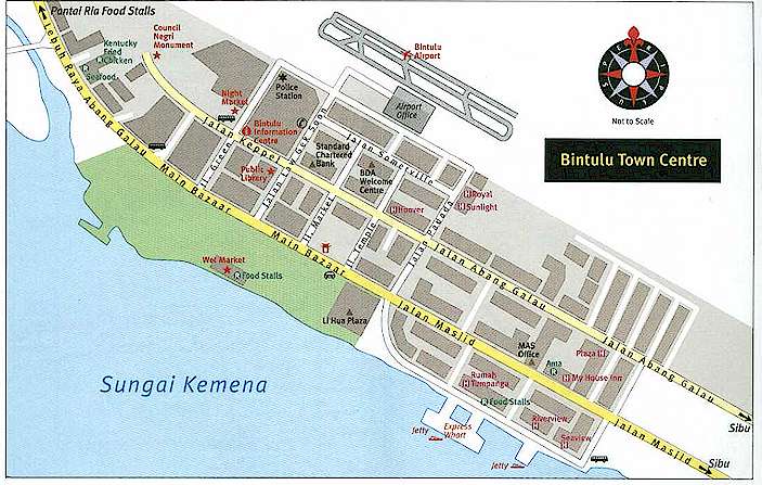 Taman Sri Pelabuhan Bintulu / Taman sari yogyakarta, merupakan salah