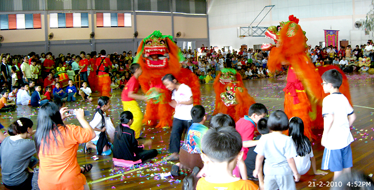 Lion Dance in Malaysia