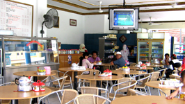 A typical Kedai Kopi (Kopi Diam) in Sabah