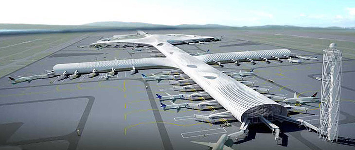 Design of new terminal 3 at Shenzen Bao�an International Airport in 2035