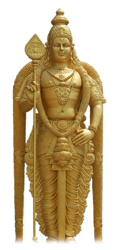  Lord  Murugan  statue