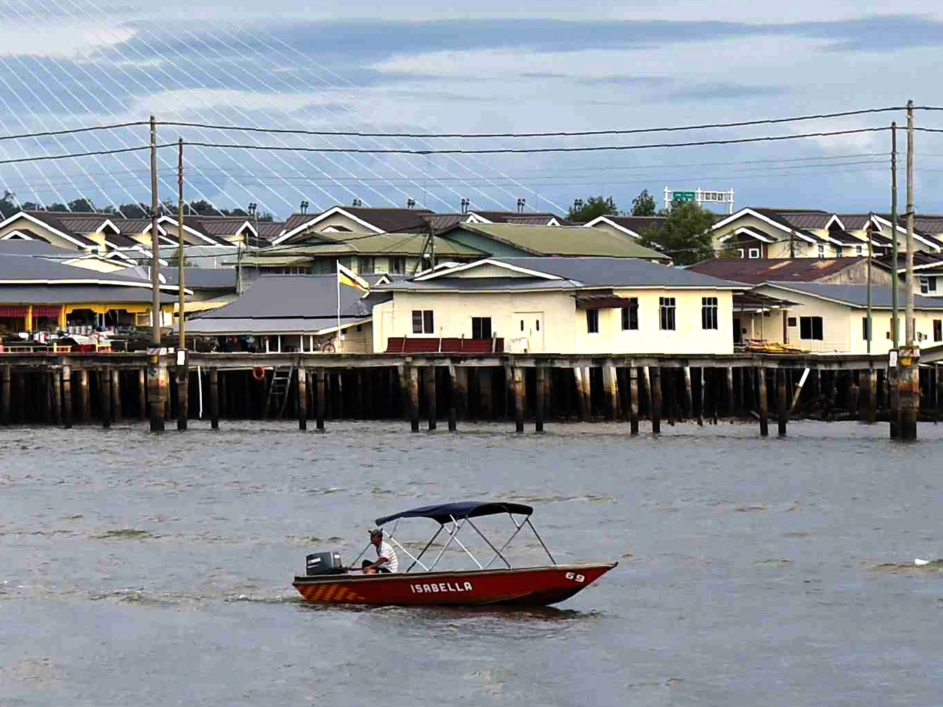 Brunei water village