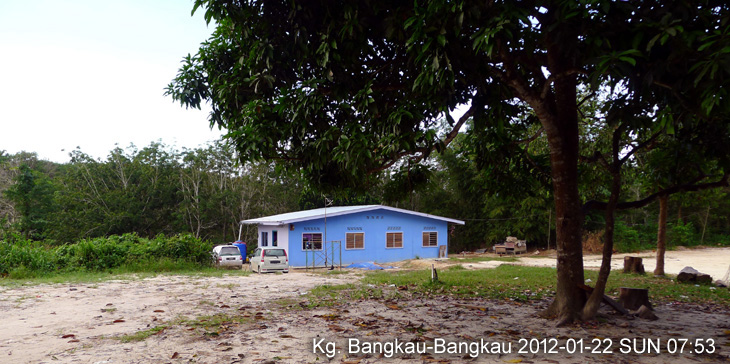 A new house in Kg. Bangkau Bangkau, Pidas