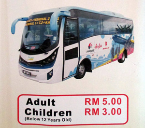 Kota Kinabalu Airport Bus for KKIA