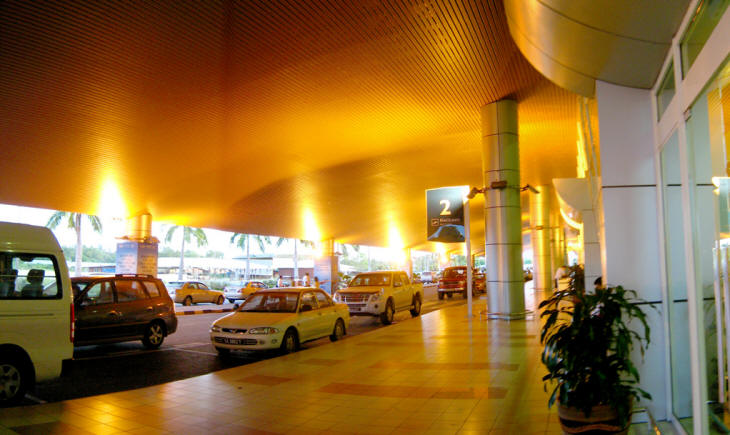 Terminal Two of the Kota Kinabalu International Airport (KKIA T2)