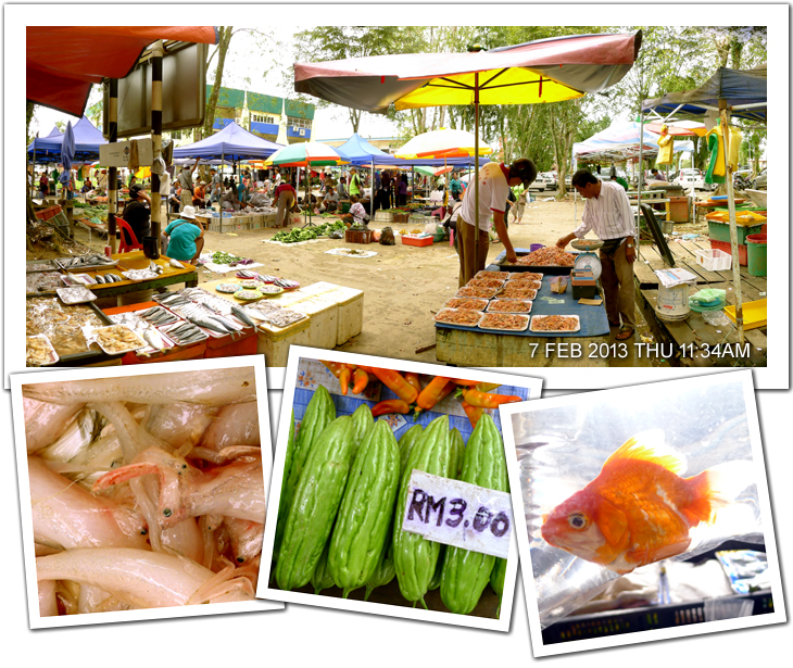 Pasar Tamu (farmers� market), Sri Aman Town