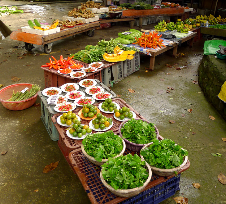 Pasar Tamu (farmers� market), Sri Aman Town