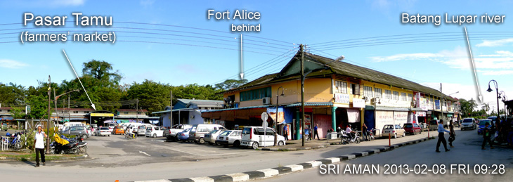 Pasar Tamu (farmers� market), Sri Aman Town