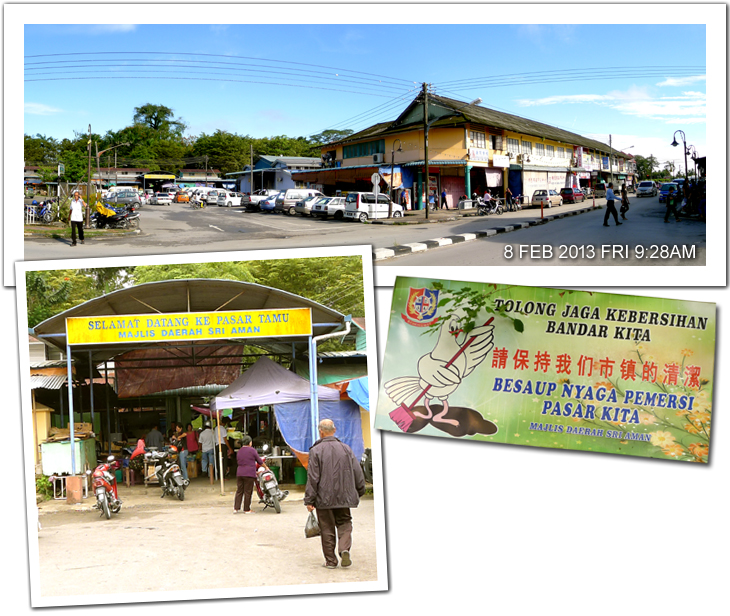 Pasar Tamu (farmers� market), Sri Aman Town