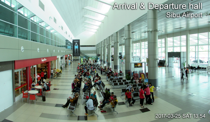 Arrival & Departure hall, Sibu Airport