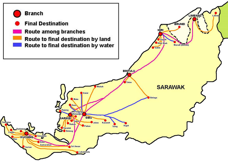 Sarawak Road Map