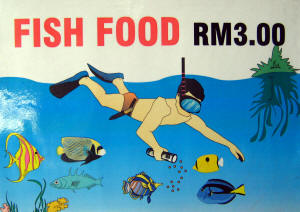 FISH FOOD RM3.00