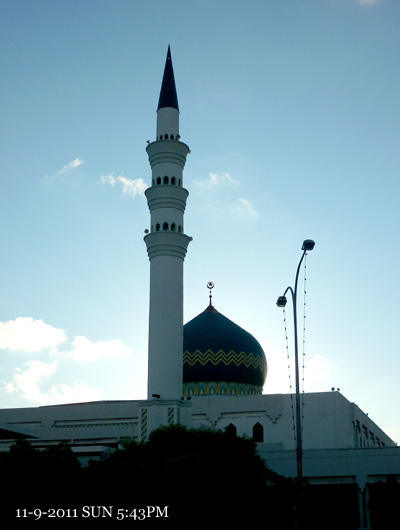 Mosque at Tawau Waterfront - 2011