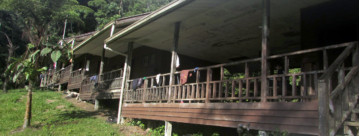 The balcony of Mountain Lodge Km10.55