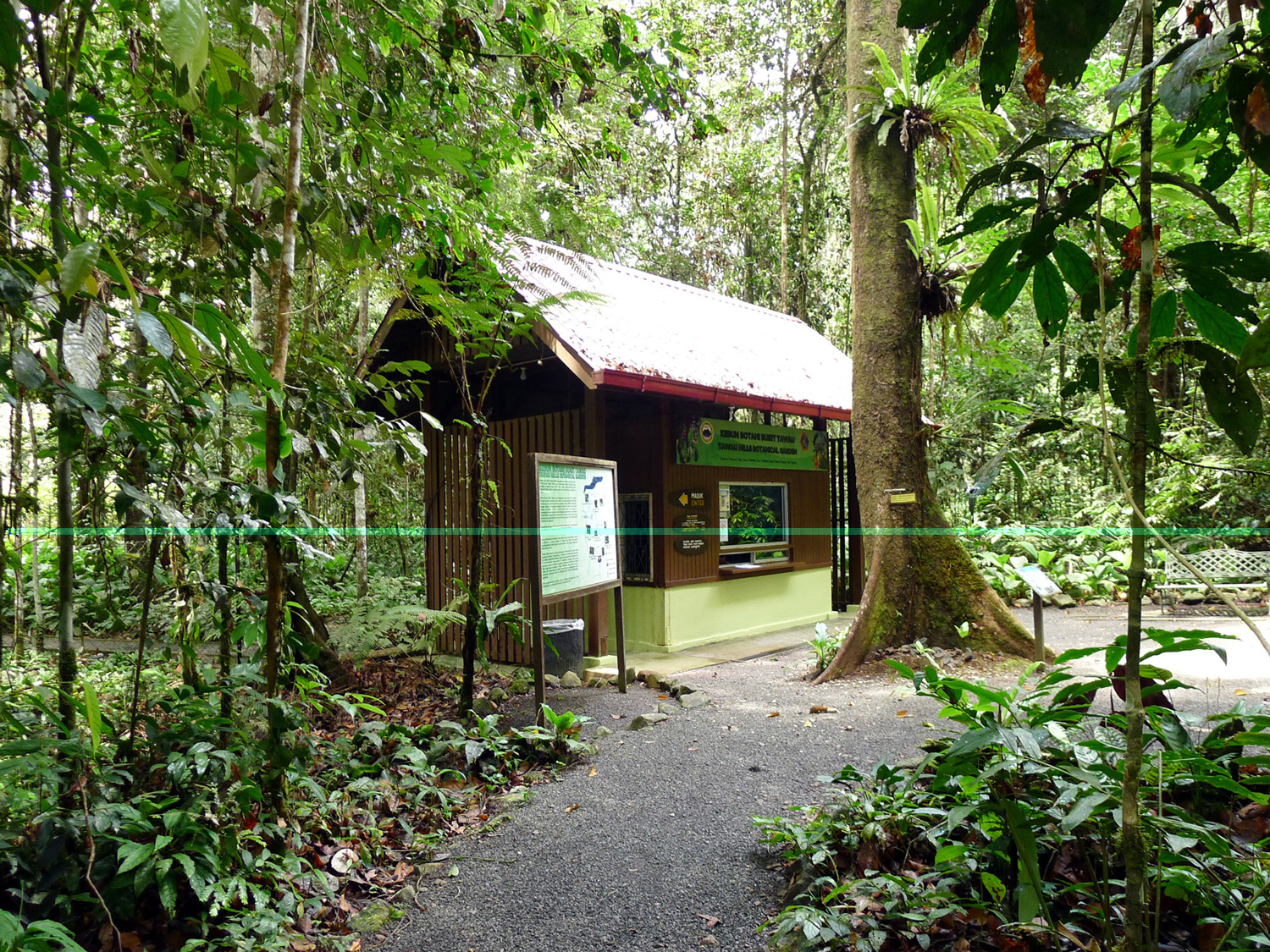 Botanical Garden - Lowland Garden of orchids and herbs (Opened on 25 January 2006)