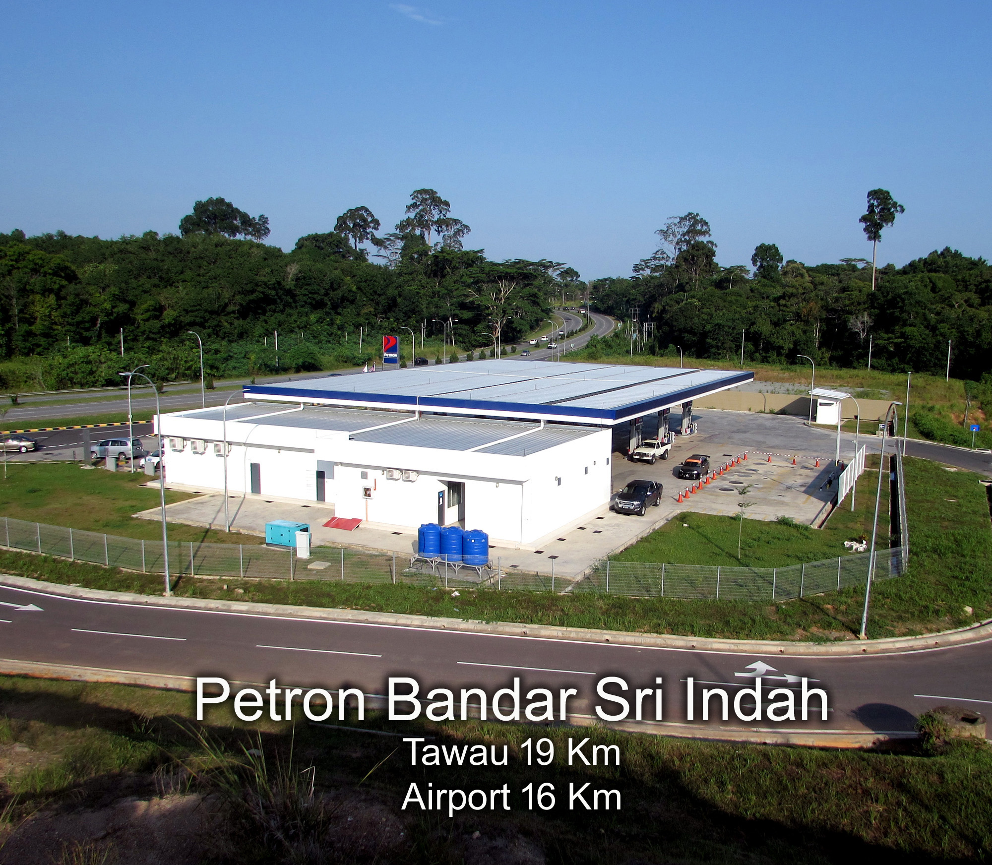 Petron Bandar Sri Indah The biggest petrol station in the Tawau district, commenced operation on September 6, 2019