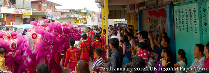 沙巴亞庇龍藝雲山龍麒獅團