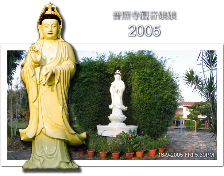 普照寺的觀音娘娘