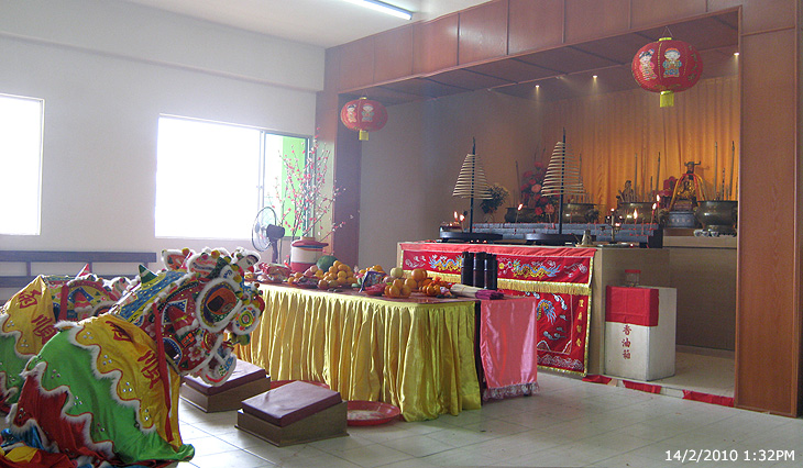Lion Dance in Malaysia