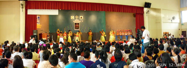 Feast of Santo Nino De Cebu 16-1-2011 Tawau
